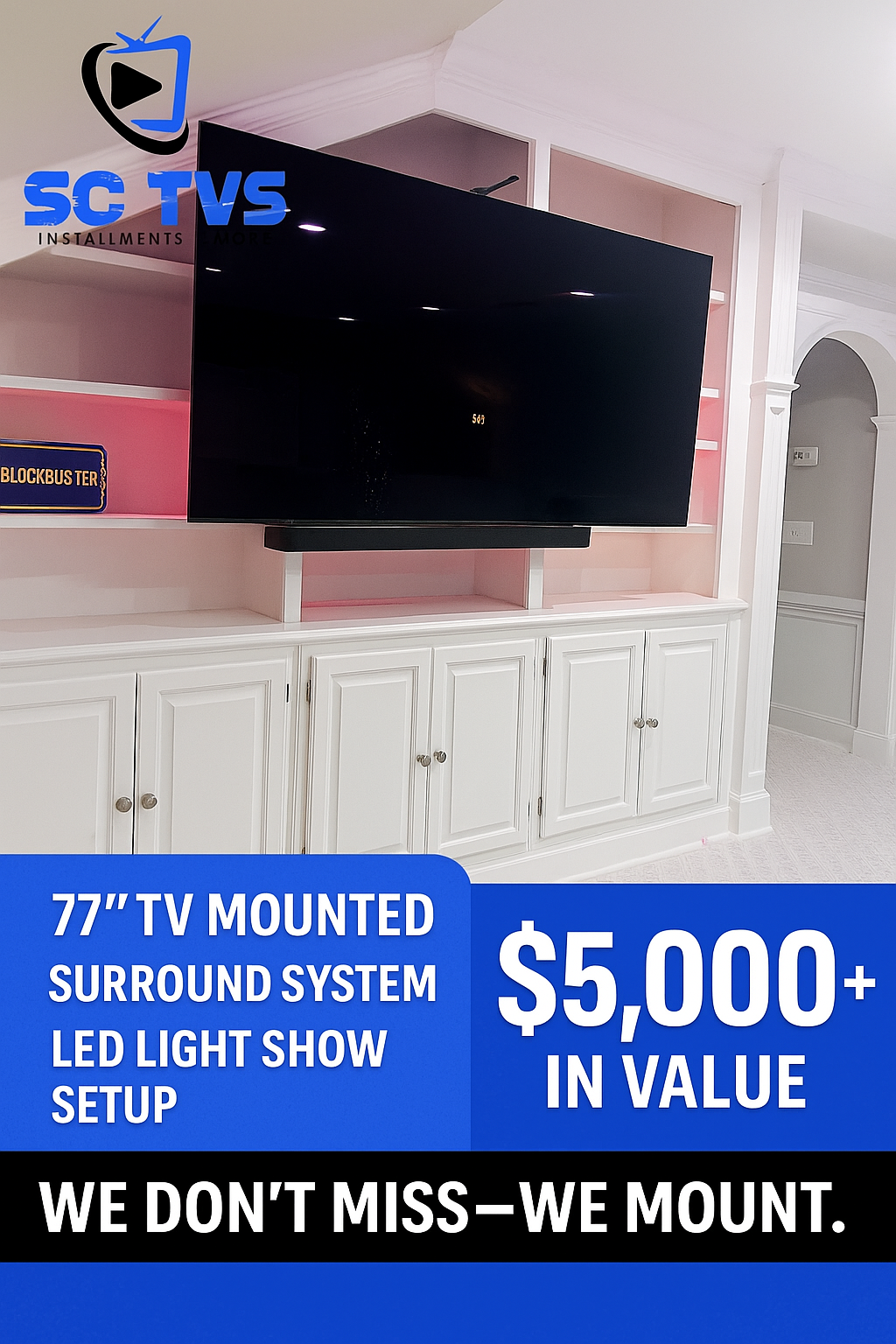 77" Theater Build